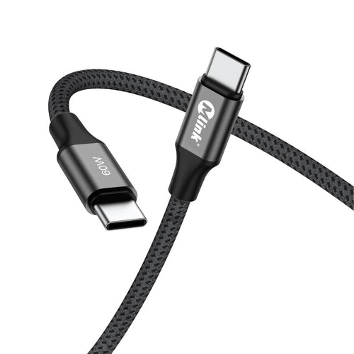 Braided USB-C PD60W 20V/3A Fast Charging Cable