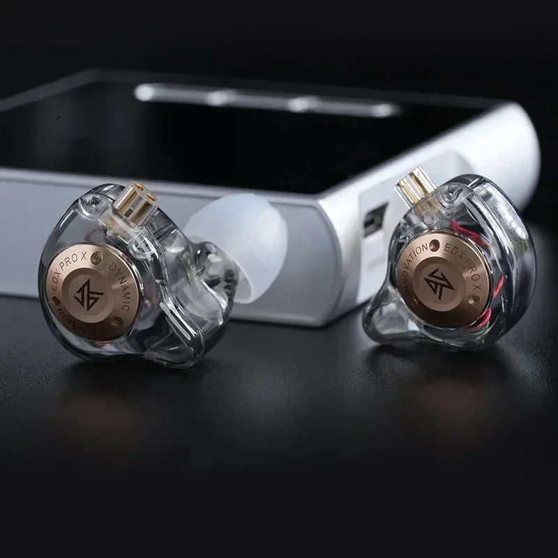 KZ EDX PRO X Dynamic Drive Earphone HIFI Bass Earbud Sport