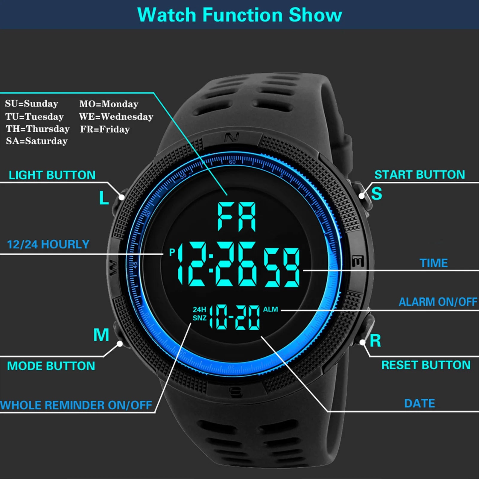 Digital Sports Watch