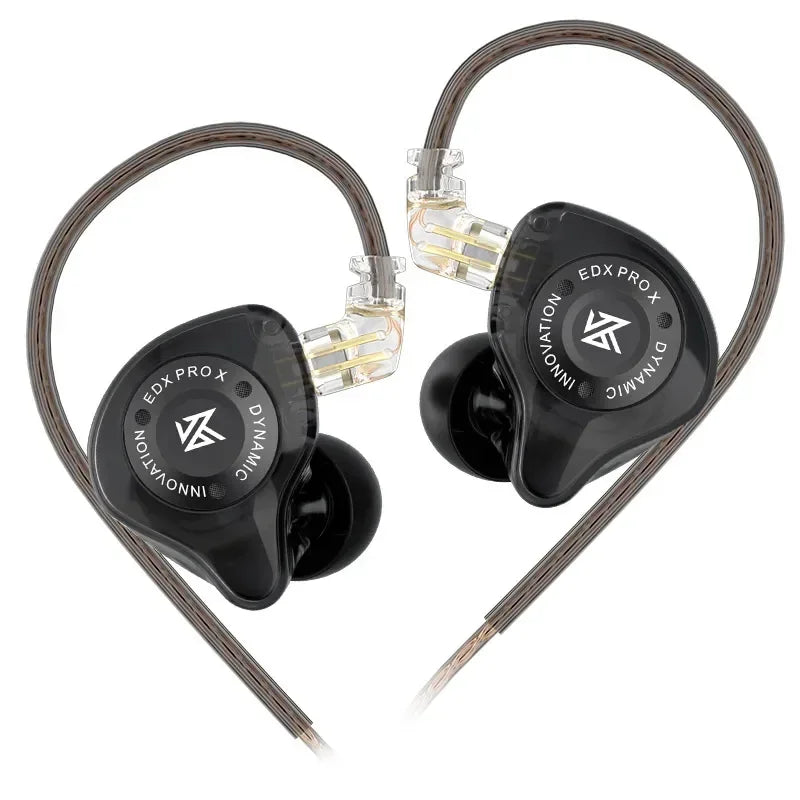 KZ EDX PRO X Dynamic Drive Earphone HIFI Bass Earbud Sport