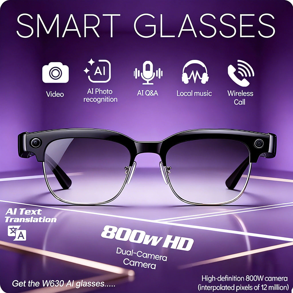 2026 New 8K HD AI Smart Glasses