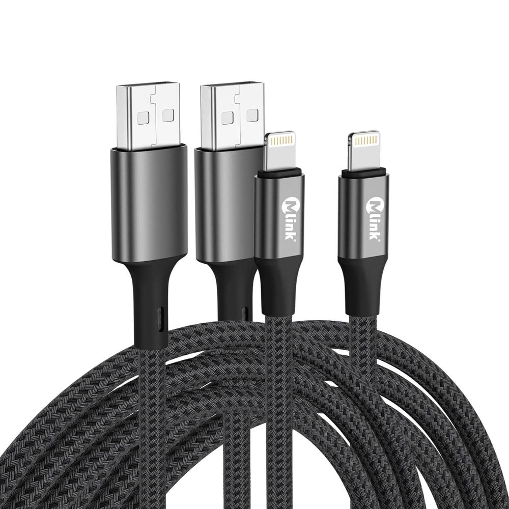 Braided Lightning to USB PD20W 5V/2.4A Fast Charging Cable