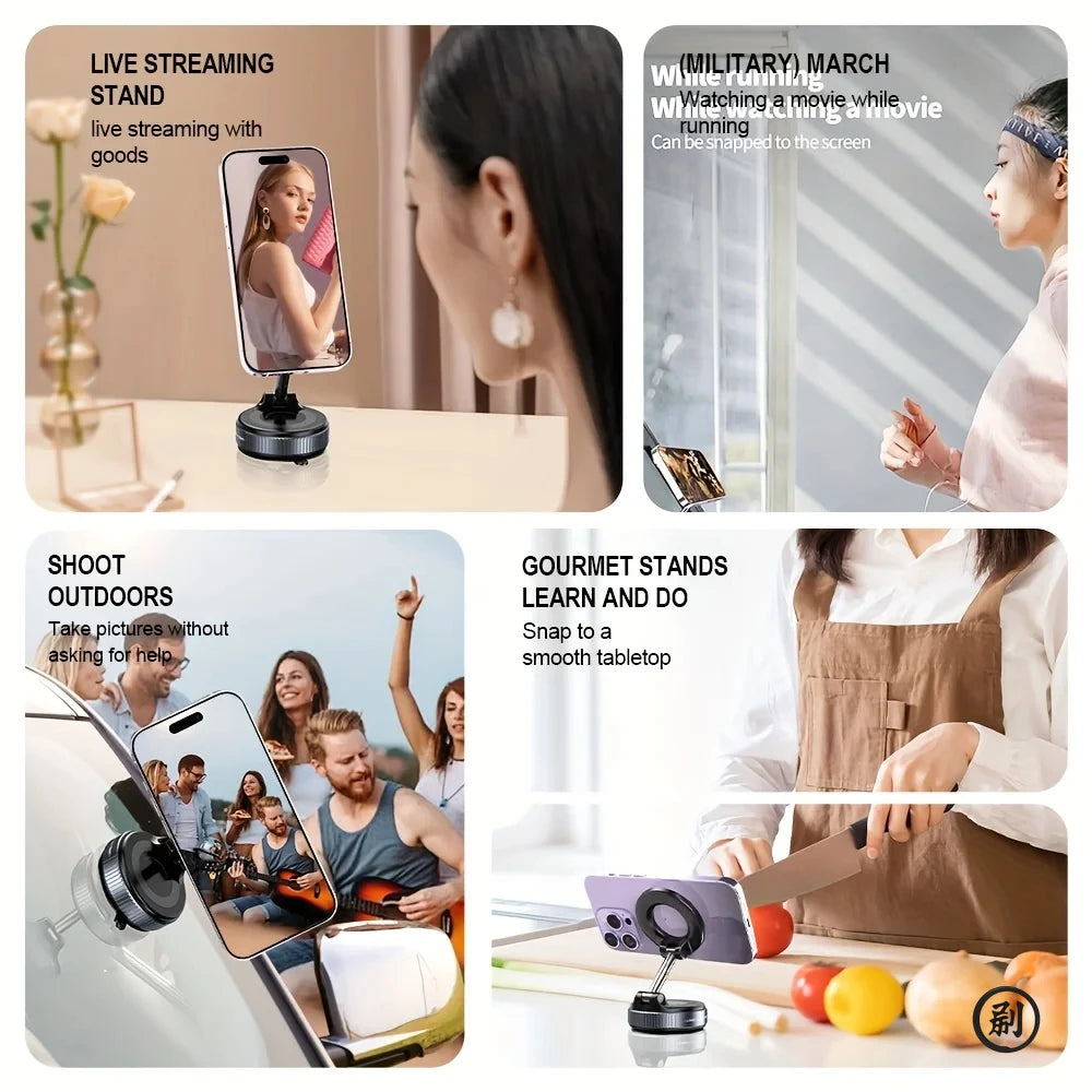 Strong Magnetic Car Phone Holder Foldable Design 360°