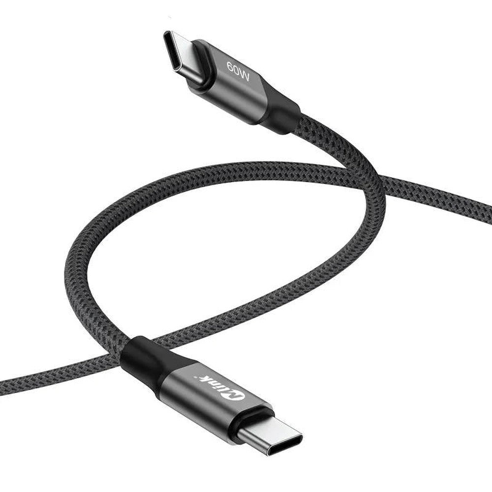 Braided USB-C PD60W 20V/3A Fast Charging Cable