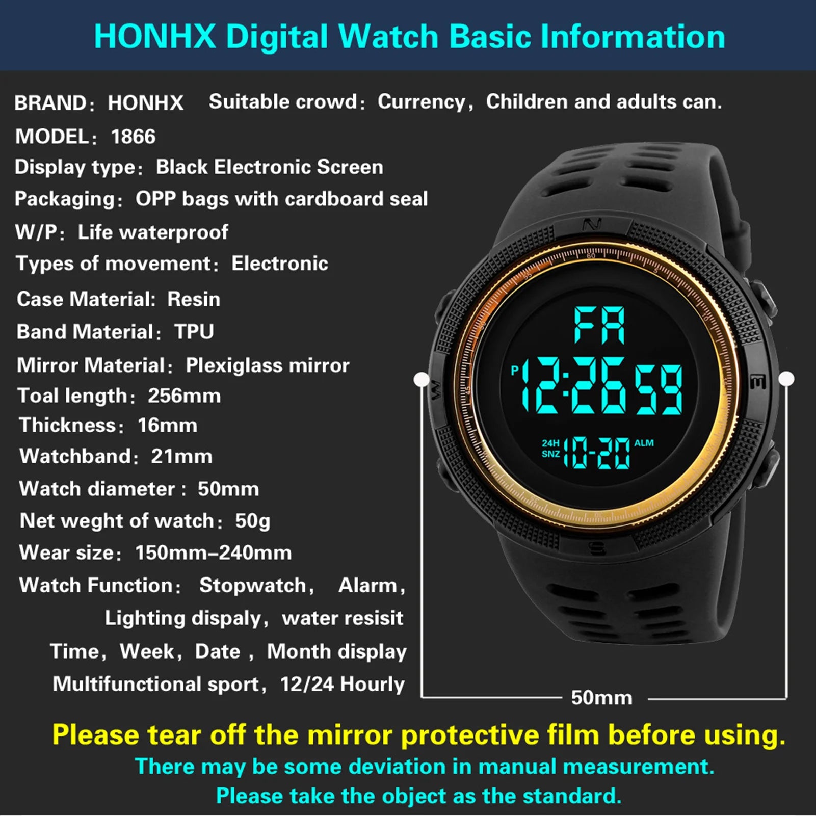 Digital Sports Watch
