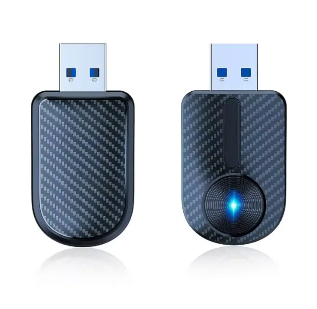 2026 Pionray 2 in 1 Wireless CarPlay Adapter&Android Auto