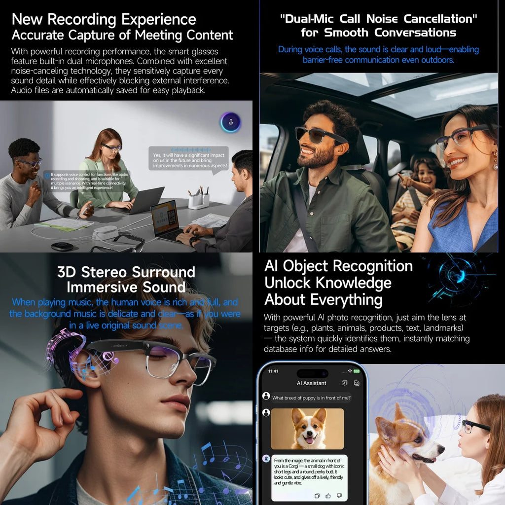 2026 New 8K HD AI Smart Glasses